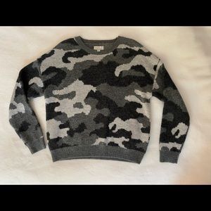 Luck Brand Camo Sweater